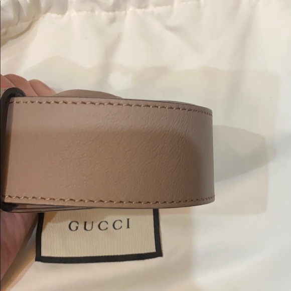 Gucci Logo Belt size 80 100% AUTHENTIC - Picture 2 of 3